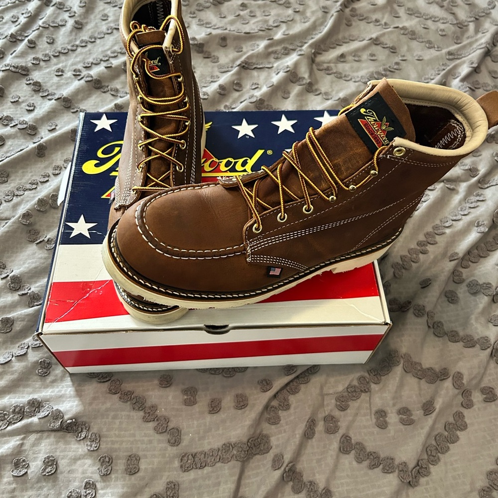 Heritage Moc Toe Boots - Brown